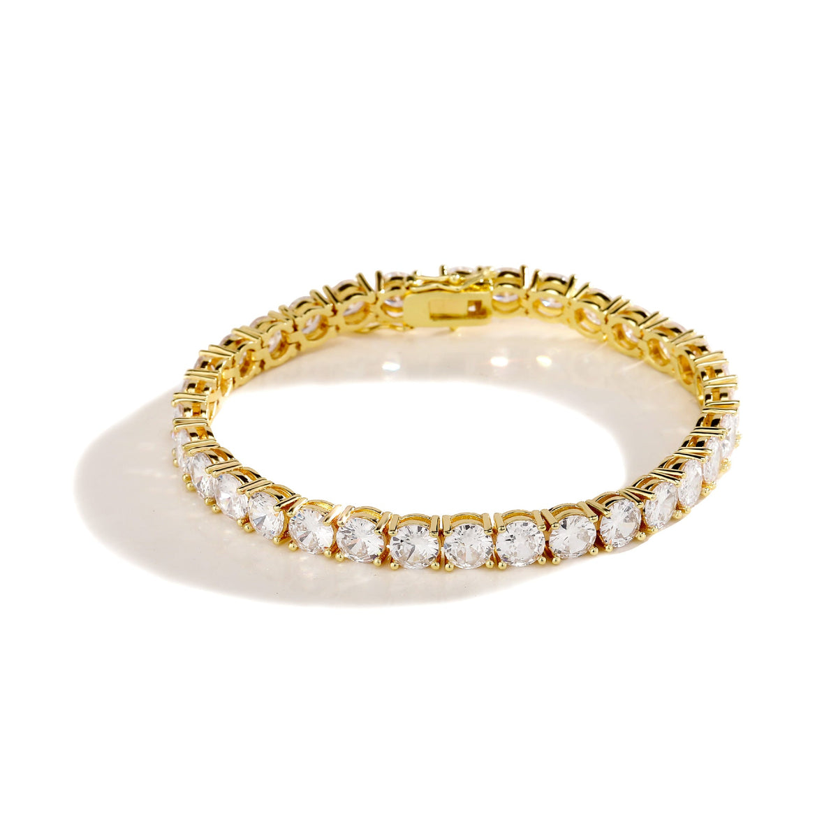 3–6mm Iced CZ Tennis Bracelet