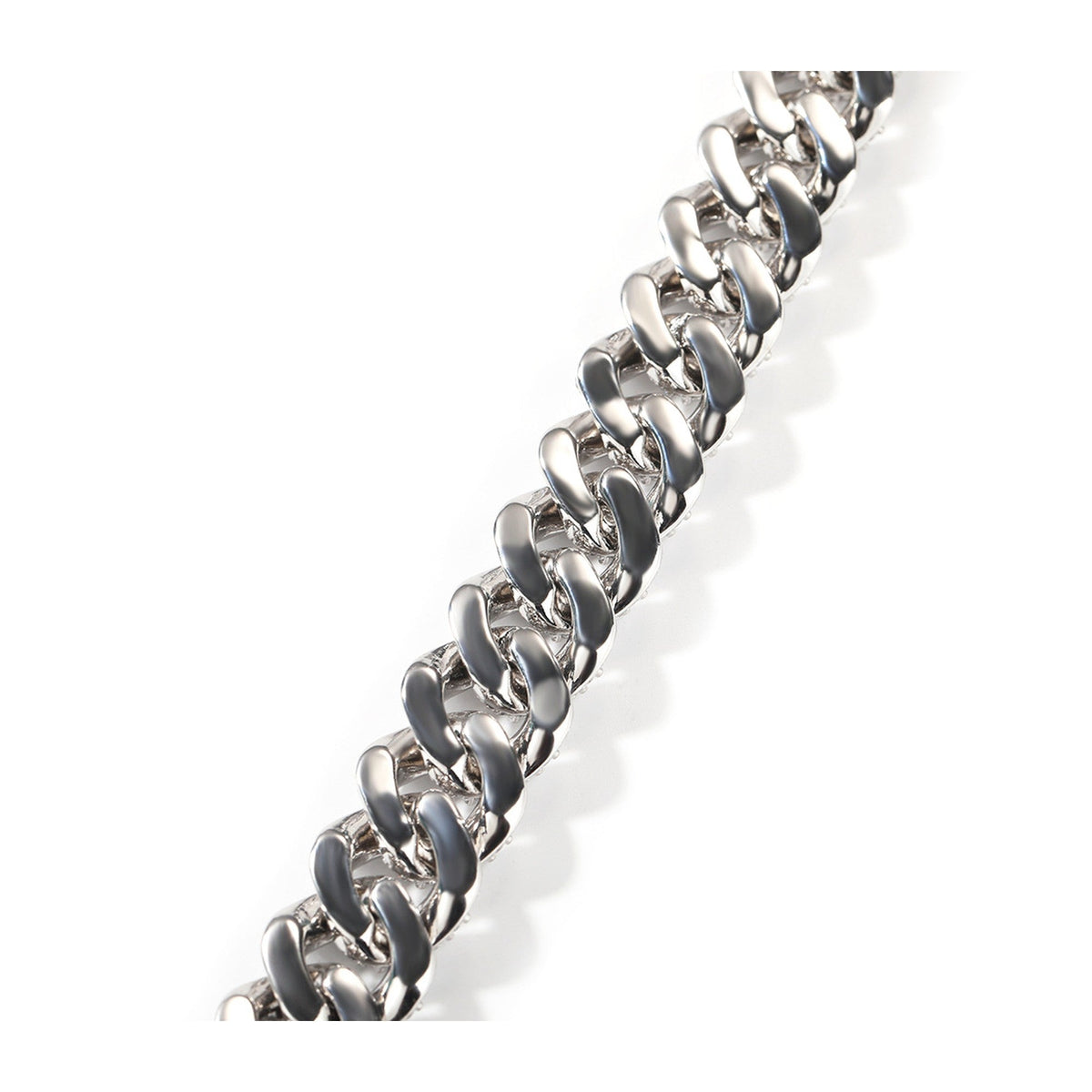 18mm Iced Box Clasp Cuban Bracelet