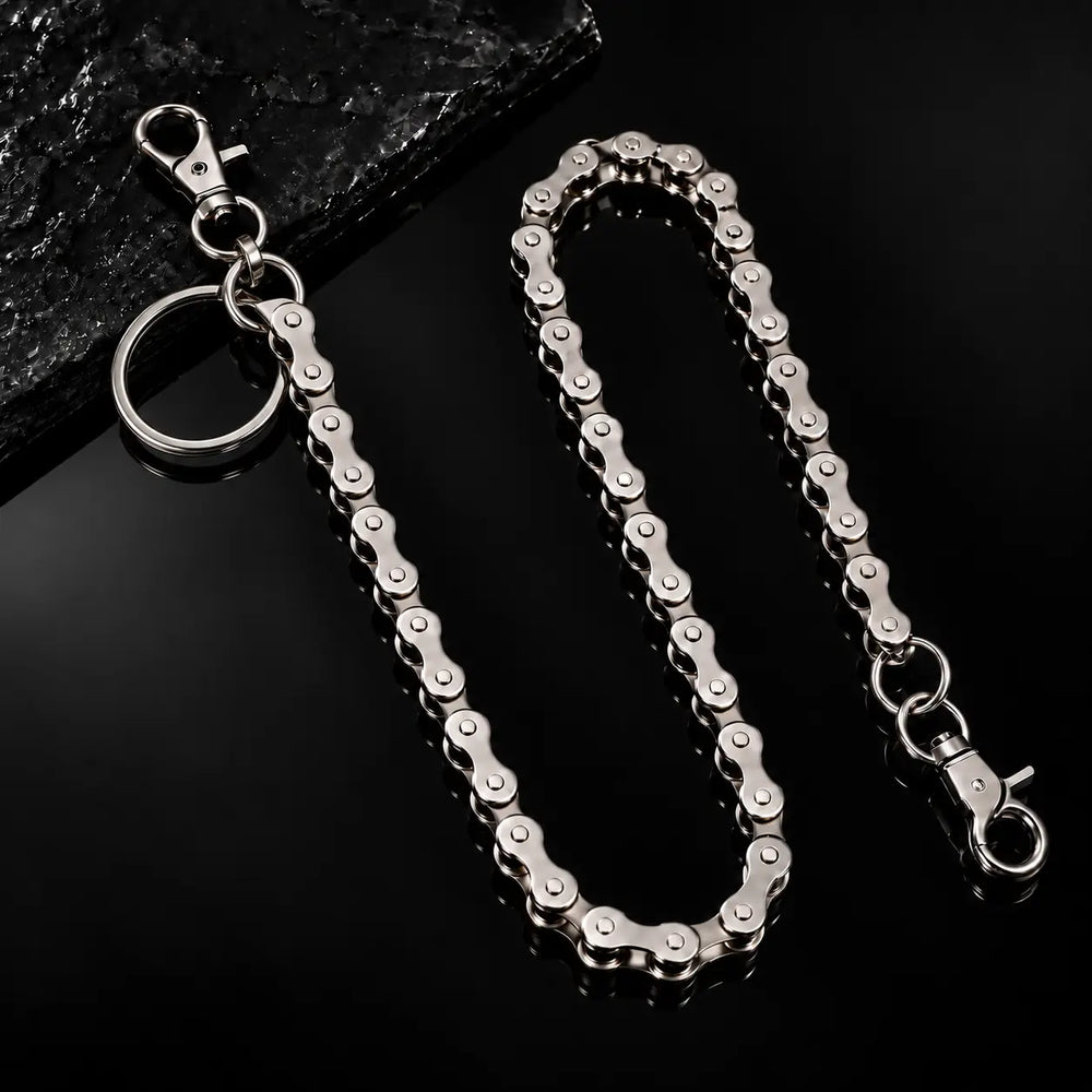 BIke chain Metal Wallet Chain