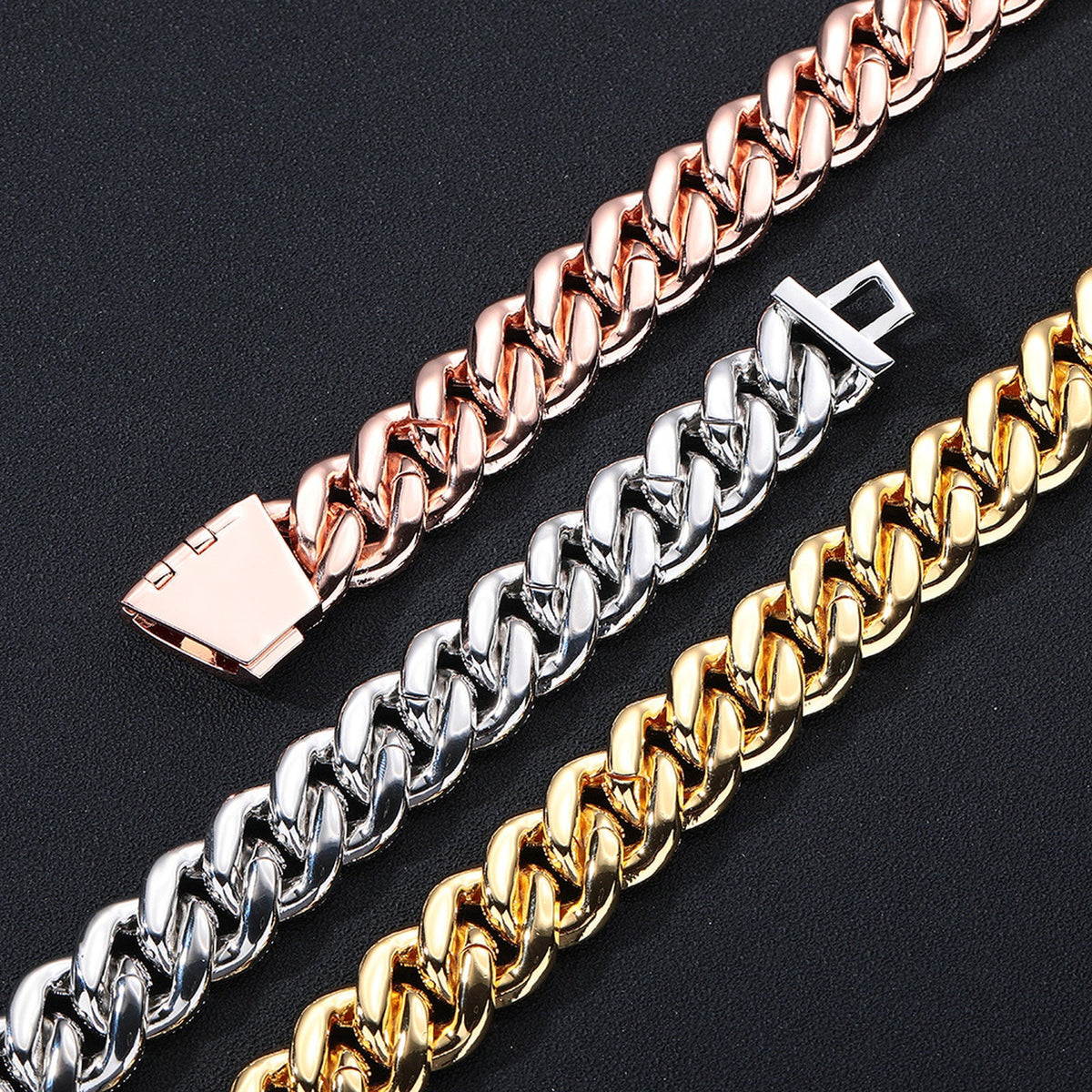 22mm Iced Bubble Cuban Link Bracelet
