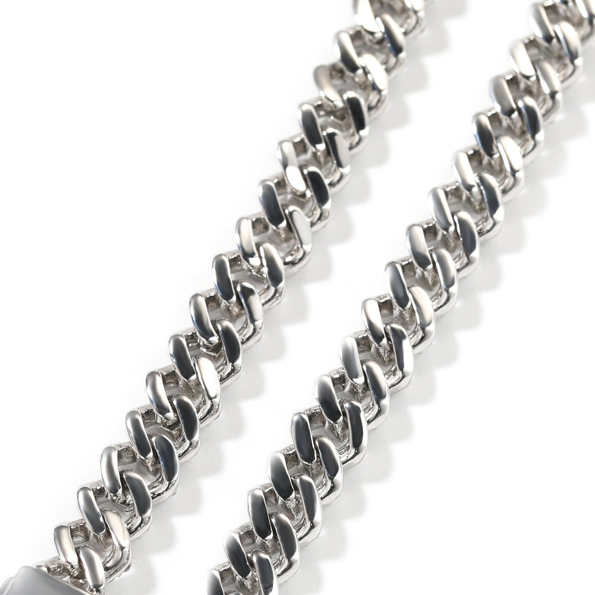 6mm Iced Out Cuban Chain Bracelet