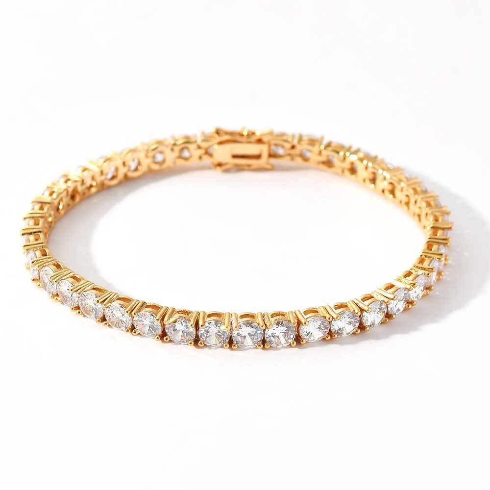 5mm Iced CZ Tennis Bracelet
