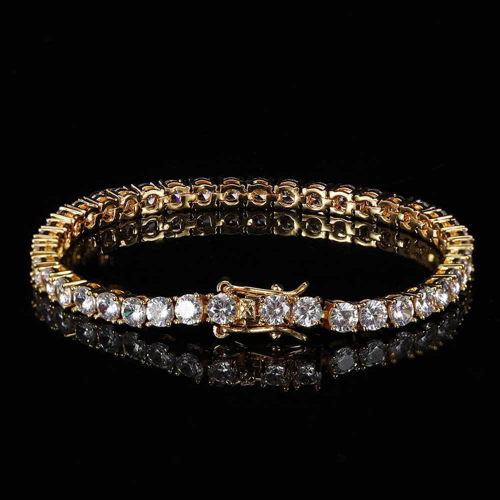 3mm Iced CZ Tennis Bracelet