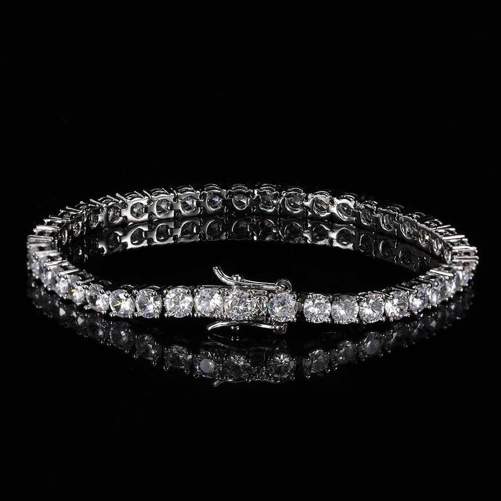 3mm Iced CZ Tennis Bracelet